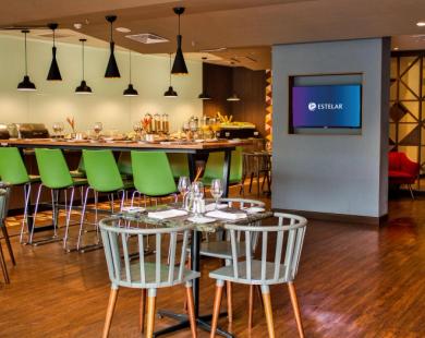 Restaurante Terraza 216 ESTELAR Apartamentos Bellavista Perú - Lima Restaurante Terraza 216 ESTELAR Apartamentos Bellavista Perú - Lima