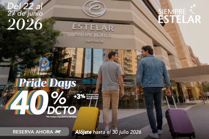 Pride Days 🏳️🌈 ESTELAR Apartamentos Bellavista Perú - Lima Pride Days 🏳️🌈 ESTELAR Apartamentos Bellavista Perú - Lima