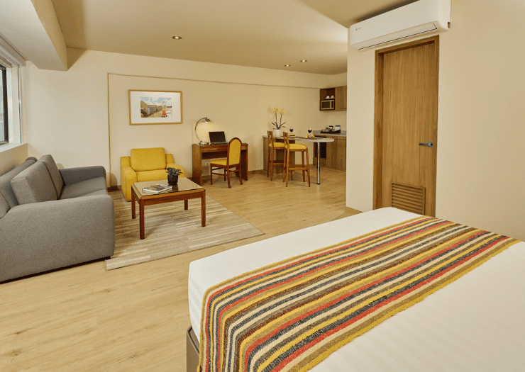 Apartamento Junior Queen Bed ESTELAR Bellavista Apartments Perú - Lima Apartamento Junior Queen Bed ESTELAR Bellavista Apartments Perú - Lima