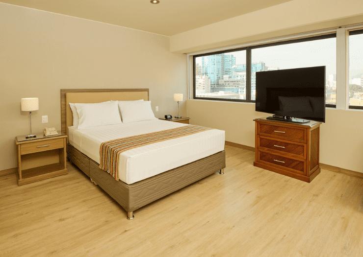 Apartamento Junior King Bed ESTELAR Apartamentos Bellavista Perú - Lima Apartamento Junior King Bed ESTELAR Apartamentos Bellavista Perú - Lima